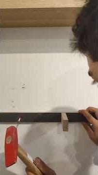 A clean and simple MDF wall shelf installation.No shortcuts, just proper work.#DIY#WallShelf#mdf