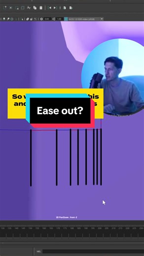 What is ease out in animation? #animation