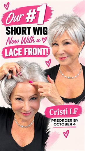 Our #1 Short Wig... Now With a Lace Front! | Introducing Cristi LF