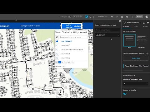 Manage Your Branch Versions with ArcGIS Experience Builder