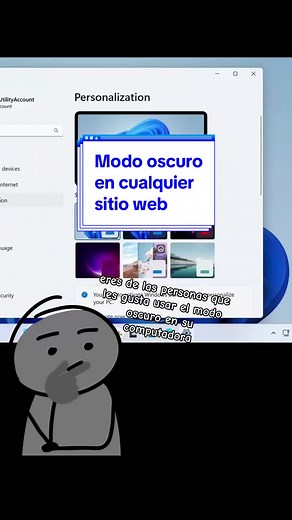 Modo oscuro en cualquier sitio web #darkreader #darkmode #modooscuro #navegador #edge #chrome #firefox #ios #android #computacion #computacionbasica #web #lolzini