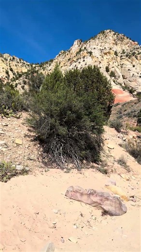 Hiking through the Red Hollow Slot Canyon