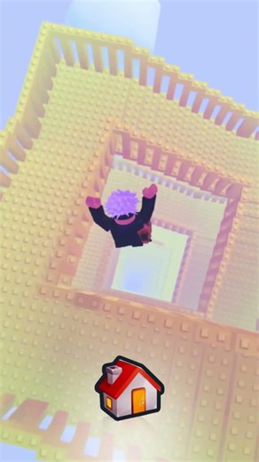 Jumping down the staircase of heaven in pet sim 99