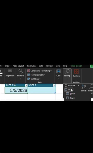 add dates and time in Microsoft Excel worksheet