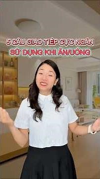 Learn 5 Super Short English Phrases for Ordering Food/Drinks with Thuy!