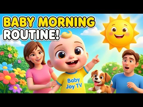 Baby’s Happy Morning Routine 🌞 | Fun Family Day | Baby Joy TV