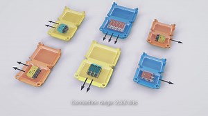 Hot Sell Mini Waterproof Gel Box Gel Spring Quick Connector Mini Electric Junction Plastic Box Waterproof