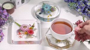 LET'S RESIN Upgraded Deeper & Larger Coaster Resin Molds, 12 Cavities Epoxy Resin Molds with 3 Pcs Round Square Octagon Shapes, Coaster Molds for Epoxy Resin, Cups Mats, DIY Craft, Bar Coaster