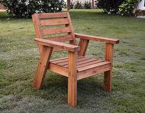 DIY Outdoor Wood Chair Build Plan: Modern Patio Furniture (PDF Download) - Etsy Australia