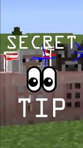 Konec plotů v Minecraftu! 🚫 / SECRET MINECRAFT #66 #minecraft #secret #tricks #tips