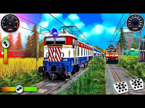 Indian Train Simulator Ultimate 3D - Passenger Train Route Driving 2025 - Android GamePlay