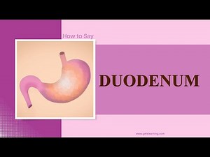 How to Pronounce duodenum in American English