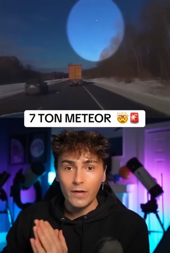 Meteor crash caught on camera!