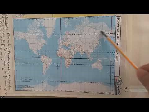 Geographic coordinates. Parallels and meridians