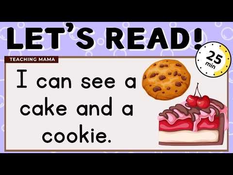LET'S READ! | READING SIMPLE SENTENCES COMPILATION | LEARN TO READ ENGLISH | TEACHING MAMA