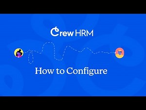 How to Configure Crew HRM WordPress Recruitment and Job Board Plugin