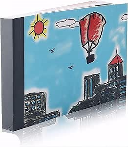 Comic Book Ring Box - Unique Proposal Ring Box, Perfect for Engagement, Anniversary, Valentine's Day, Birthday, Christmas, or Special Occasions - Balloons