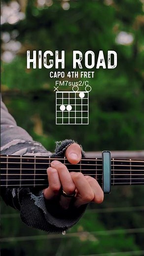 High Road Zach Bryan Guitar Tutorial // High Road Guitar Lesson
