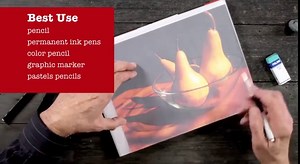 A4 Size Artist’s Tracing Paper, 8.3 x 11.5 inch, 90 Sheets-Translucent Sketching and Tracing Paper for Pencil, Marker and Ink, Lightweight