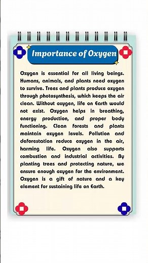 🔴 Importance of Oxygen | Life Gas | Human Survival | Environment | Nature Essential | Breathing Life