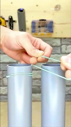 🔩 The Easiest Way to Join Two PVC Pipes! (DIY Trick)