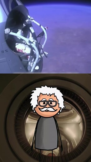 He jumped from SPACE and broke the sound barrier with his BODY! 🚀😱 #SpaceJump #FelixBaumgartner #SoundBarrier #ExtremeSports #MindBlowing #RecordBreaking #CrazyStunt #DidYouKnow #InsaneMoments #ScienceFacts