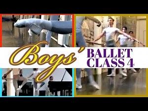 Boys' Ballet Class Workout (Ballet School) 4 - Music by Bruno Raco - Ballet Music CH