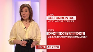 Der Montag Abend in ORF 2: der 'kulturMontag' und die 'kulturDoku - Die Faszination des Nutzlosen'! Mehr Infos zum Programm finden Sie unter: https://tv.orf.at/program/orf2/kulturmont366.html Heute ab 22.30 Uhr - 'kulturMontag' | ORF 2 | Facebook