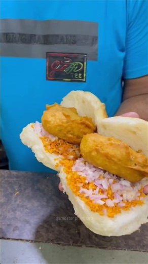 ⚡⚡ Vada Pav Huge Quantity Making⚡⚡ #shorts #telugufoodie #esangathulu #streetfood #foodie #omelette