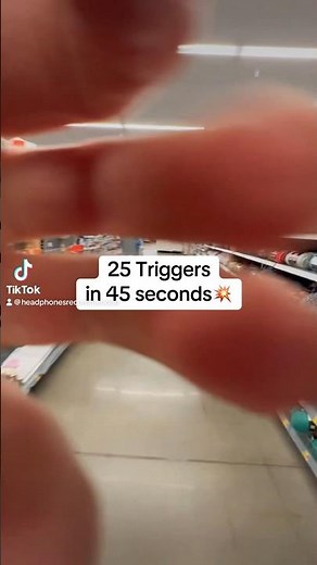 25 Fast & Aggressive Triggers ASMR💥