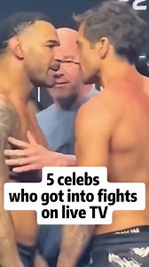 5 celebs who got into fights on live TV celebrities actors celebrity movie famous fy usa | Celeb Wave