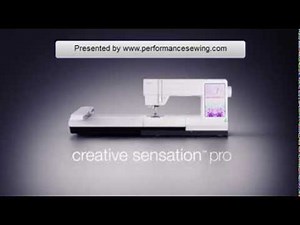 Pfaff Creative Sensation PRO sewing machine - What is Activestitch