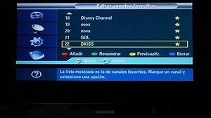 El truco para ordenar canales en tv Samsung muy antiguo del 2007 - ConfiguraTV
