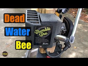 1991 - 1992 Tanaka Bumble Bee 3/4HP Mini Outboard Boat Motor ~ Will Not Start Repair & Maintenance