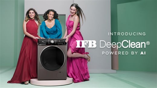 4.4K views · 184 reactions | Introducing the all new IFB DeepClean Technology Powered by AI. IFB DeepClean washing machines keep your clothes looking like new even after multiple washes. By protecting the texture, colour and shape it also increases the life of your clothes by 30%. #IFBAppliances #LaundryMadeEasy #FashionableLaundry #NewWashingMachine #ProductLaunch #DeepClean #PoweredByAI #WashingWithCare #SetYourselfFree | IFB Appliances | Facebook