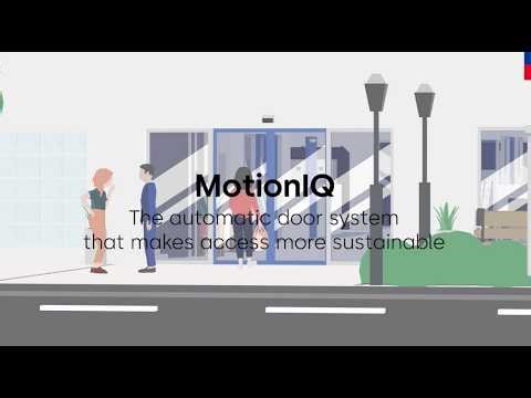 dormakaba MotionIQ – Sustainable Control for Automatic Sliding Doors