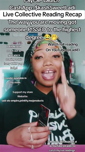 Watch full reading on YouTube @LadiEl