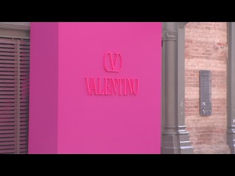 Valentino gets ‘pretty in pink’ in bold Paris show