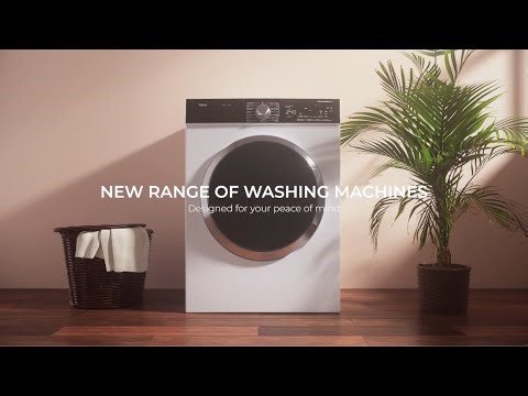 Discover our new range of free standing washing machines