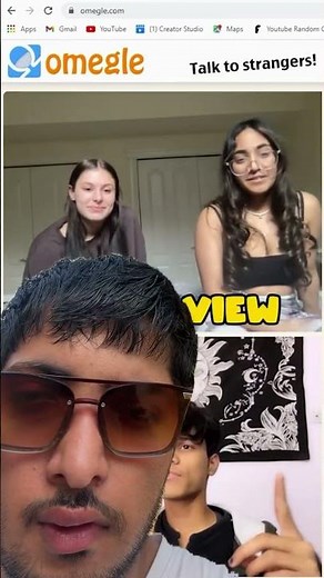 Meeting canadian girls on Omegle #omegle #funny #comedy #omeglelaughs #duet #shortvideo #shorts