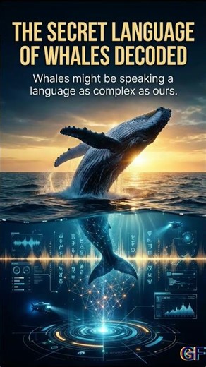AI Just Decoded Whale Language? 🐋 #Whales #OceanMysteries #ScienceFacts #DeepSea #shorts