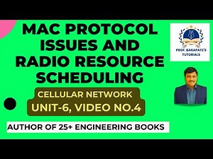 MAC PROTOCOL ISSUES AND RADIO RESOURCE SCHEDULING