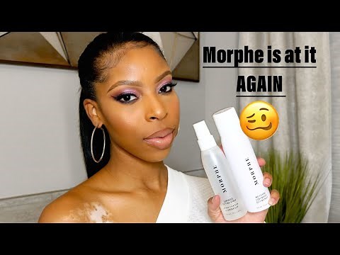 Brand New Morphe Mattifying Continuous Setting Mist and Luminous Setting Spray Review/Demo