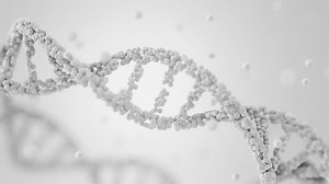 Download DNA structure genetic biotechnology animation, 3d rendering for free