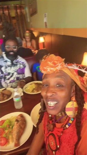 It’s Our Anniversary One Year We Are Eating Good at Our Favorite Jamaican Restaurant