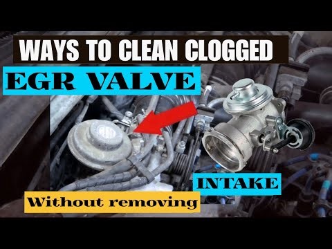 Easiest ways on How to clean ERG valve without removing it(+Signs of a bad EGR valve)