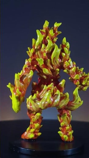 What’s Your Story When This Shows Up? Fire Elemental Miniature | #dnd #tabletoprpg