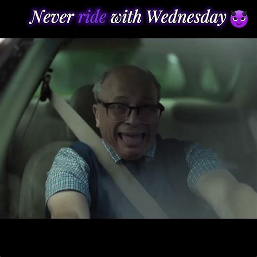 Wednesday Driving Lesson Gone Wrong 😂🚗 #shorts