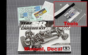 [RC]Tamiya 田宫tt02-sr的开箱和组装过程（tt02最高配置版本）
