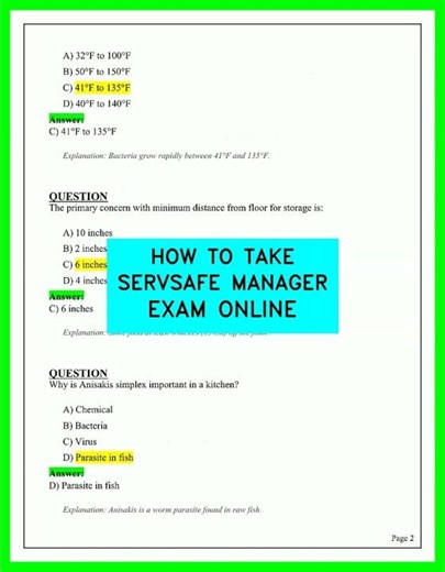 How To Take ServSafe Manager Exam Online 2026: The Complete Proctored Certification Guide